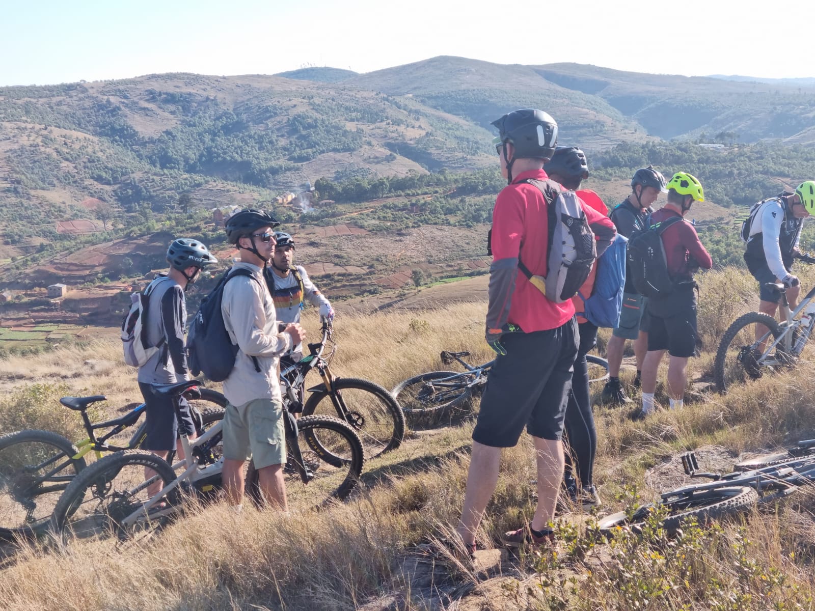 Angavokely by mountain bike